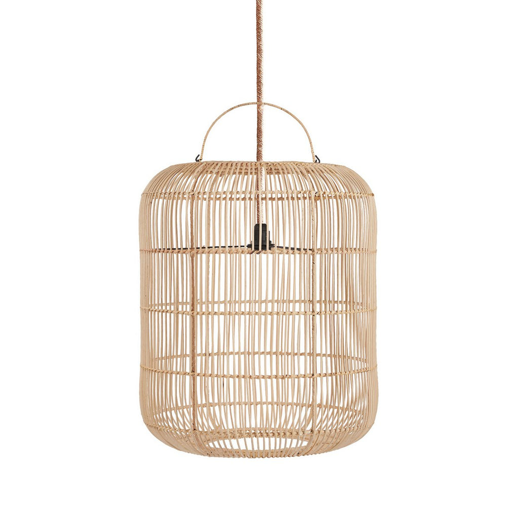 Suspension en rotin Bozelo – Naturel – M | Bazar Bizar