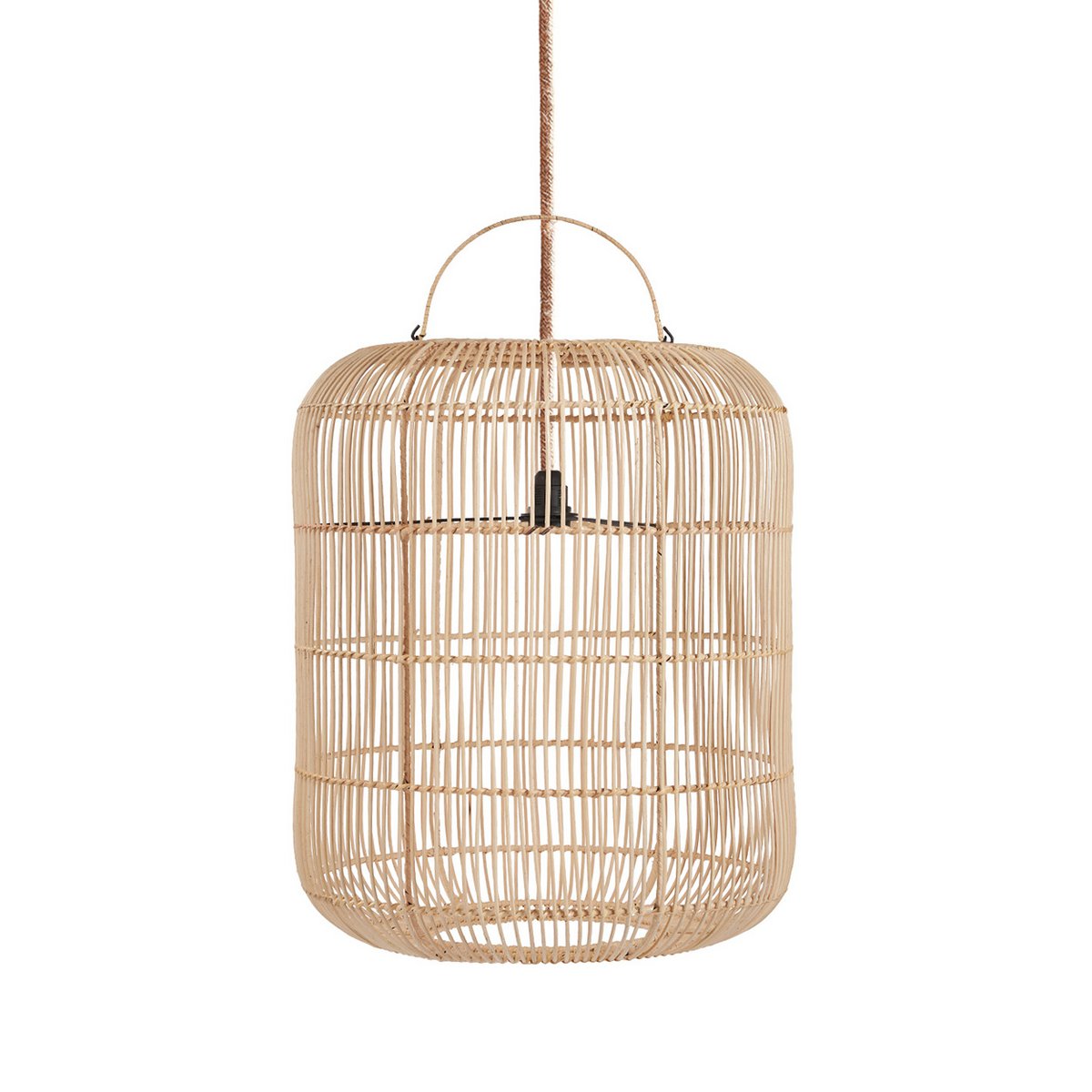Suspension en rotin Bozelo – Naturel – M | Bazar Bizar
