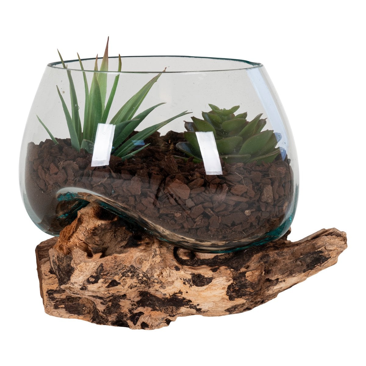 Vase Goutte d'Eau San Marino - Teck & Verre, 15x15 cm