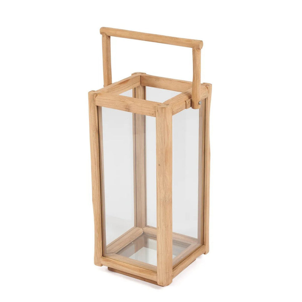 Lanterne Nusa Penida en teck recyclé 60 cm