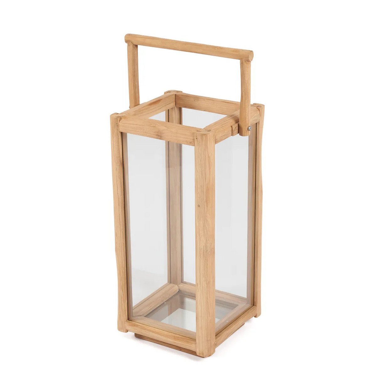 Lanterne Nusa Penida en teck recyclé 60 cm
