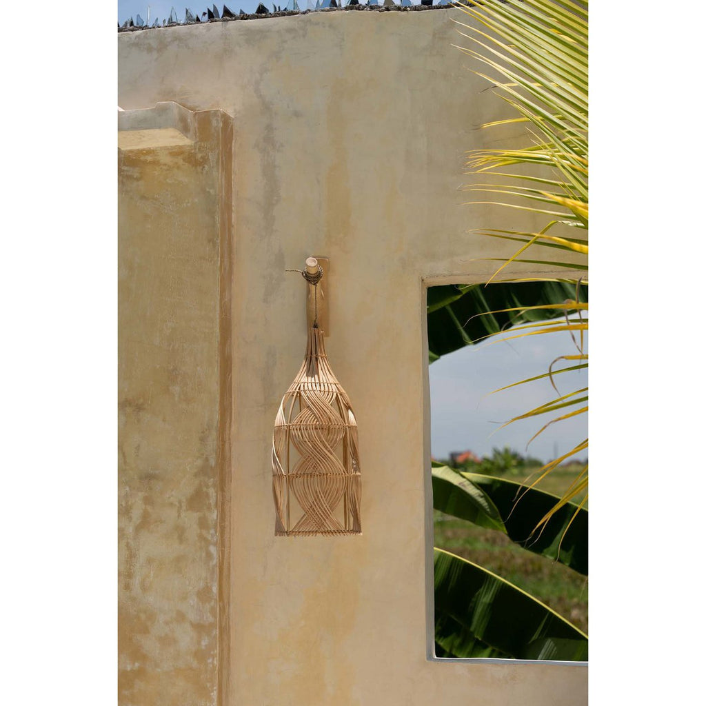 Patère Murale en Teck - Naturel