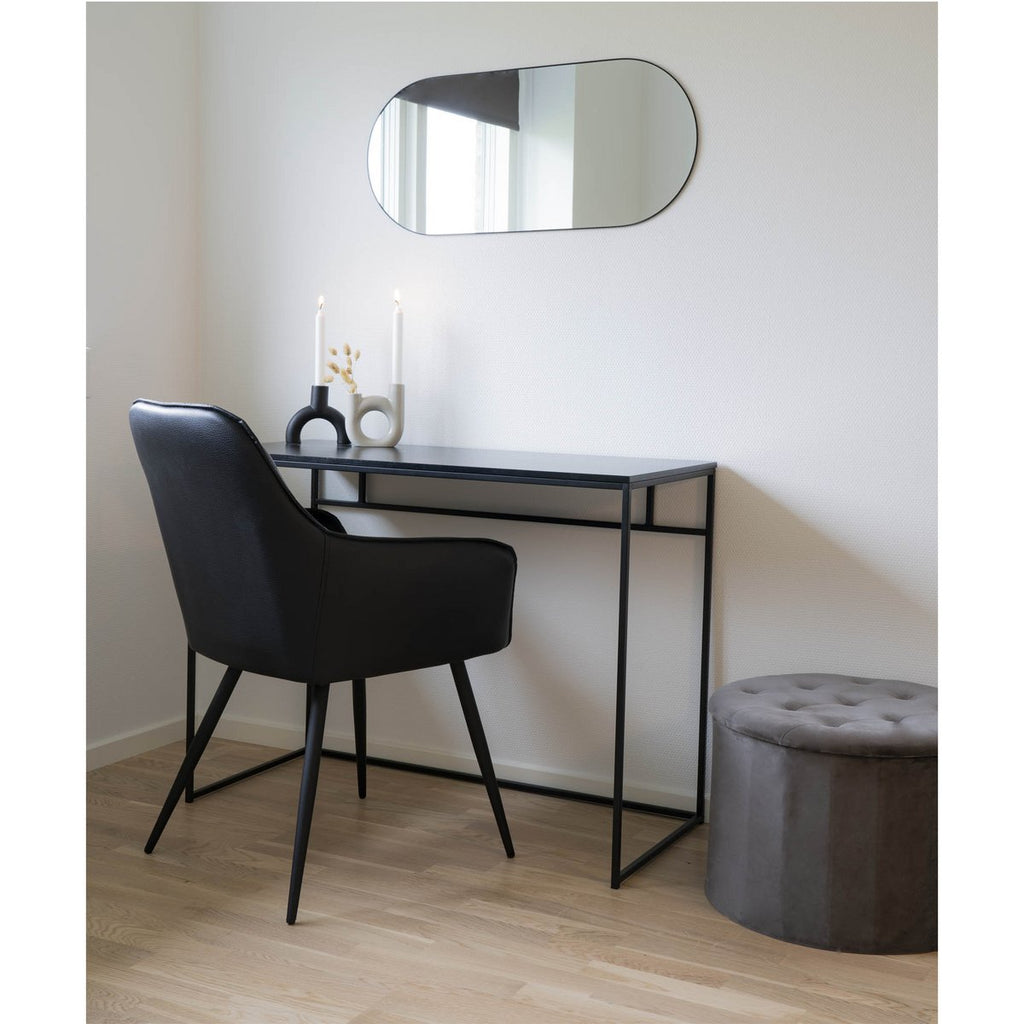 Miroir Jersey - Aspect Laiton, Acier, 35x80x0,5 cm