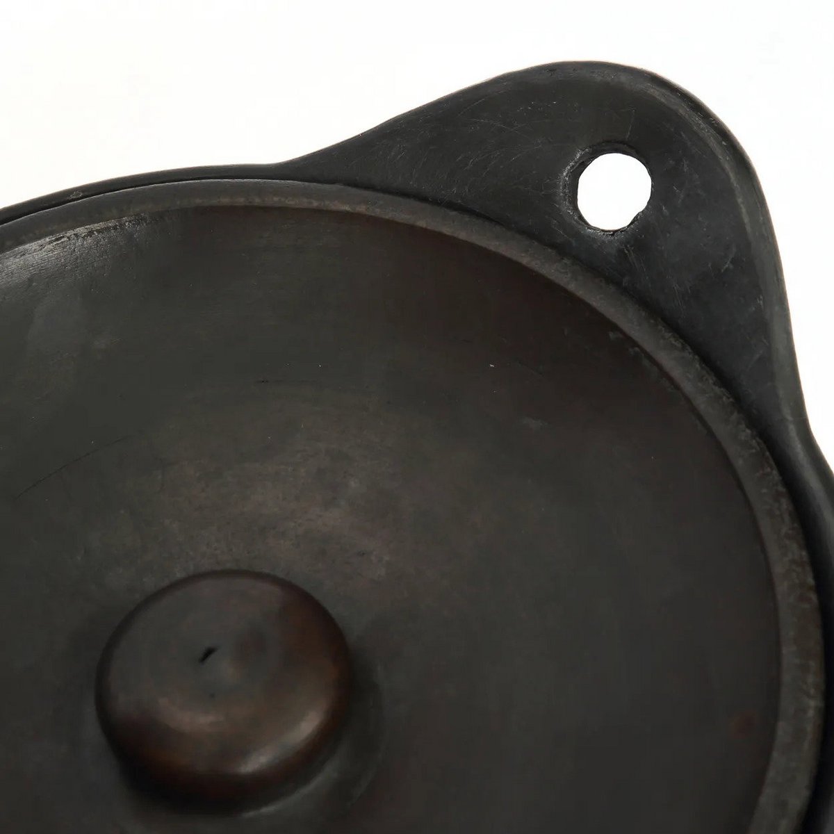Pot en terre cuite Burned – Noir | Bazar Bizar