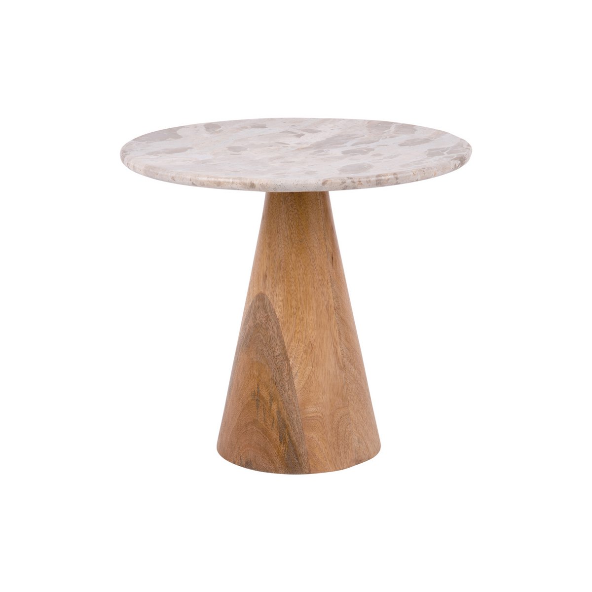 Table basse Force Large marbre et manguier