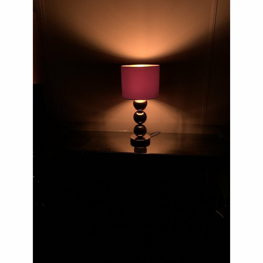 Lampe à poser Mini Bulb Sépia – Socle en marbre – H 53 cm