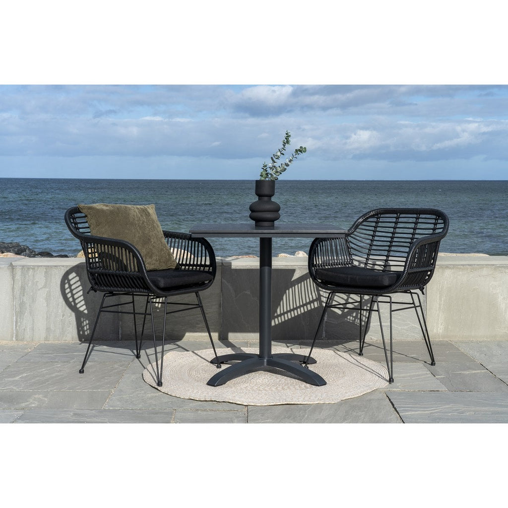 Tapis Menorca - Sable, PET 100% recyclé, Ø120 cm