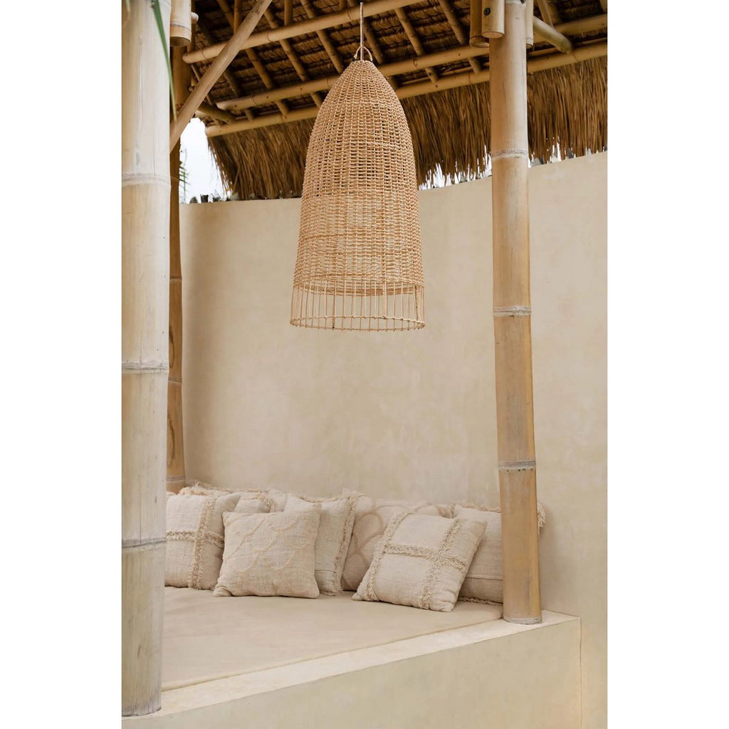 Suspension en rotin Elba – Naturel – L | Bazar Bizar