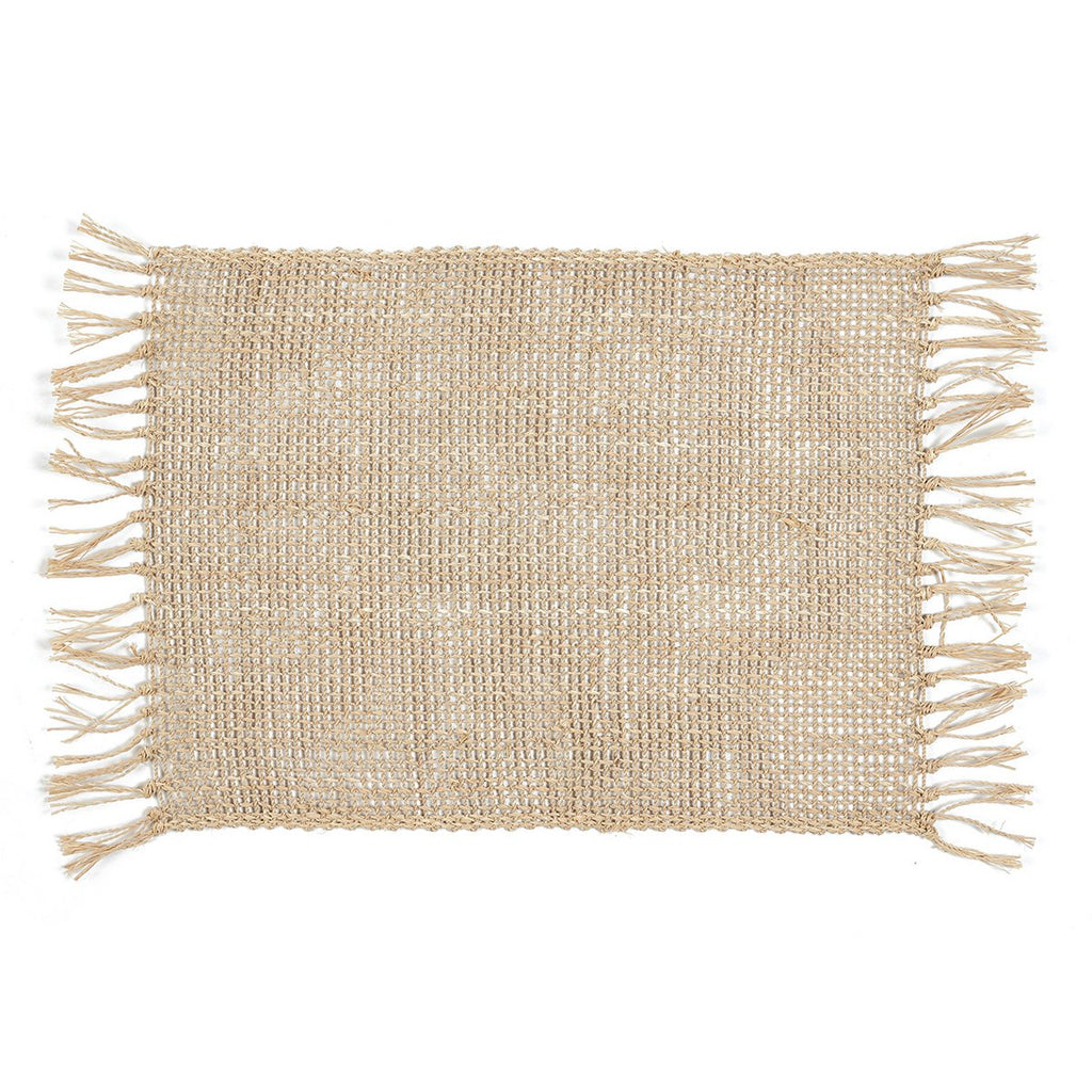 Set de table en jonc de mer Isey Seagrass – Naturel – 50×30cm | Bazar Bizar
