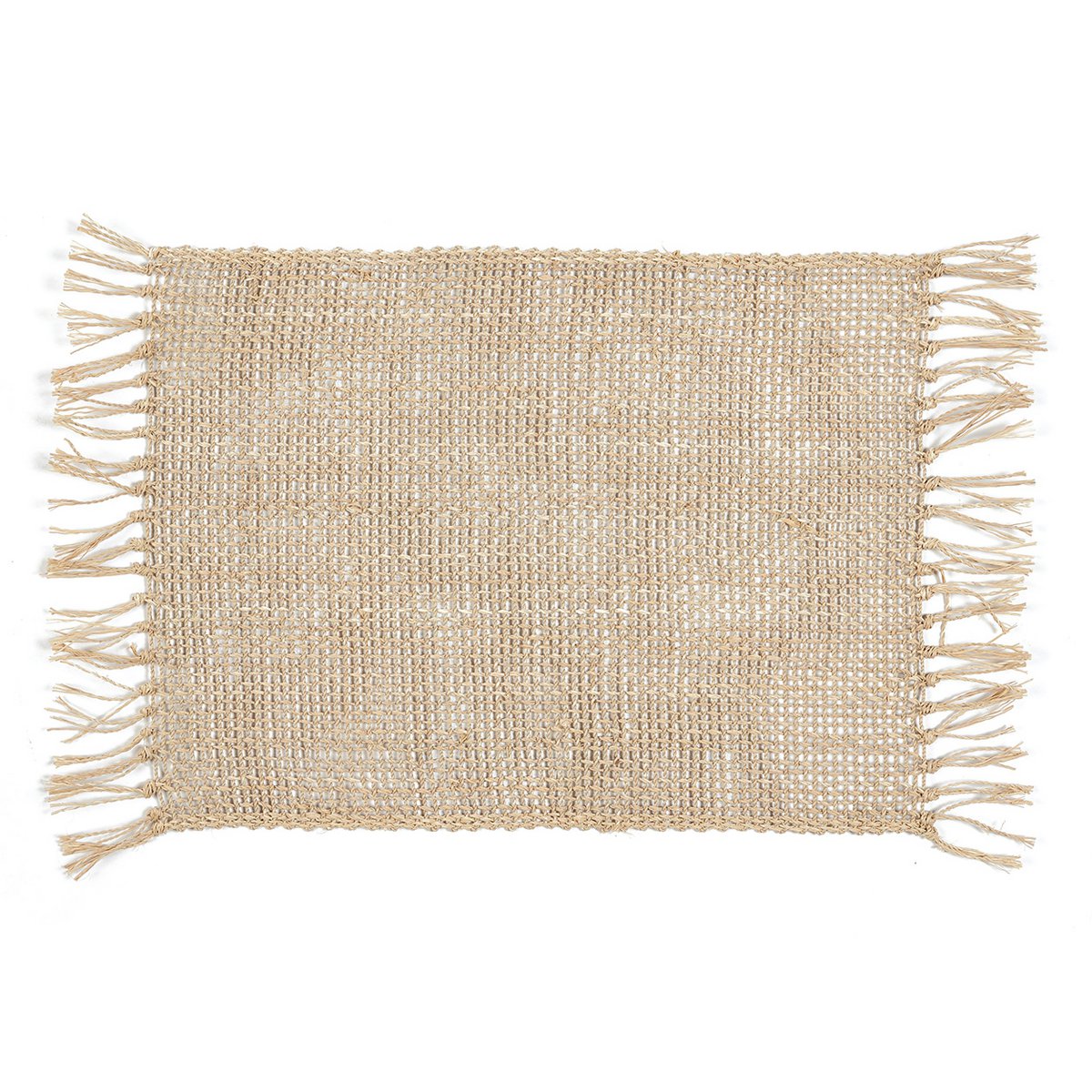 Set de table en jonc de mer Isey Seagrass – Naturel – 50×30cm | Bazar Bizar