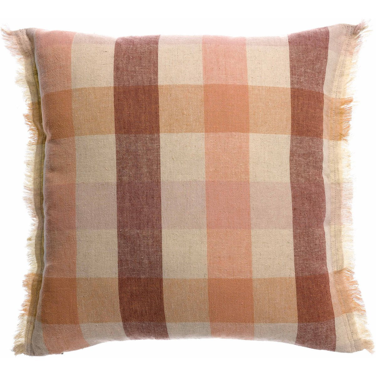 Coussin imprimé Kate Terracotta 45 x 45