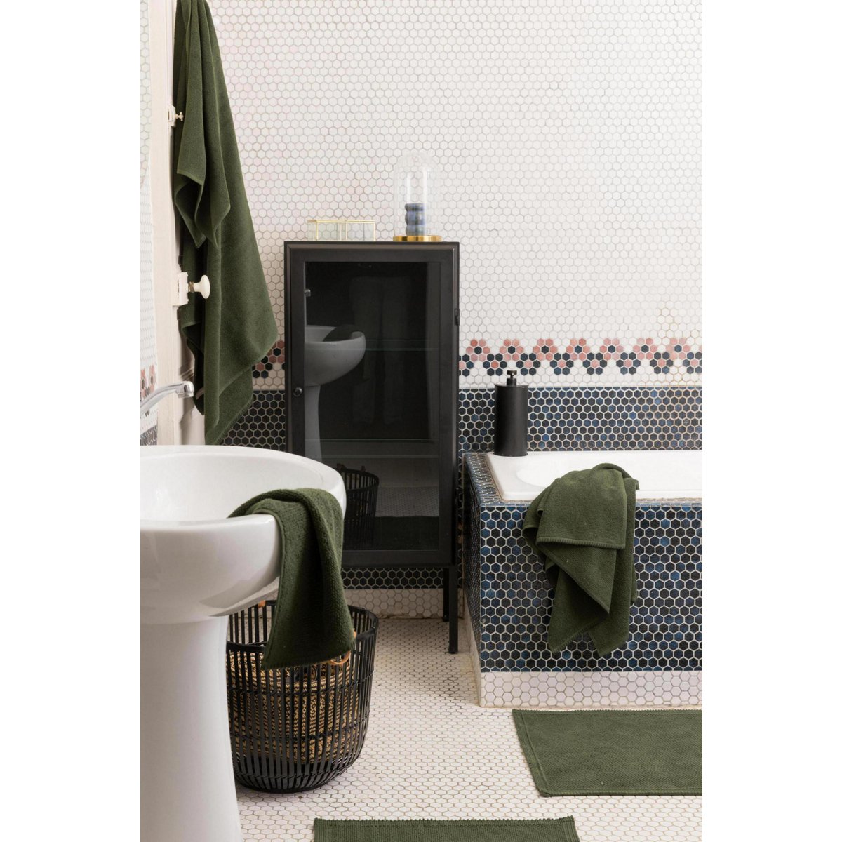 Etia Romarin – Tapis de Bain 54 x 110 cm