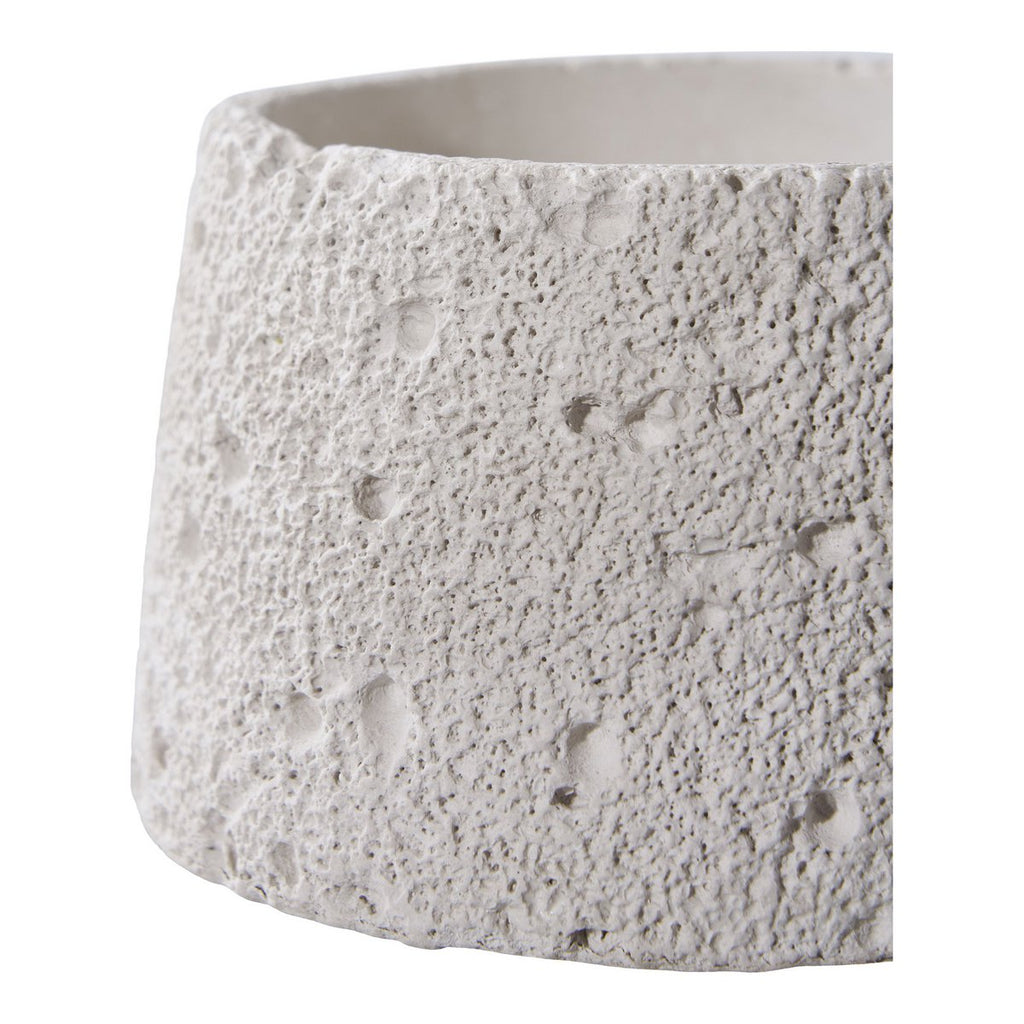 Bougeoirs en ciment – Gris (lot de 2)