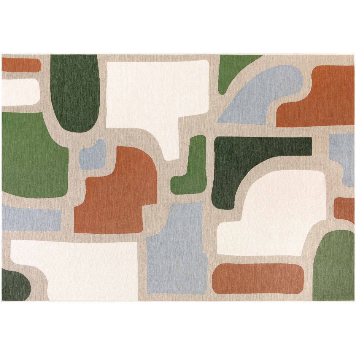 Tapis Kairi outdoor Multico 160 x 230