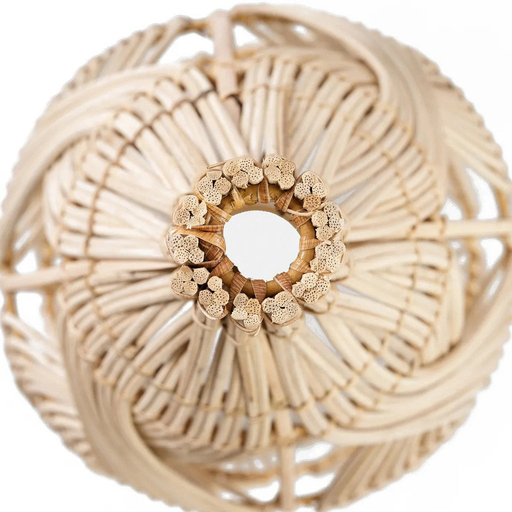 Suspension en rotin Garaffa – Naturel – L | Bazar Bizar
