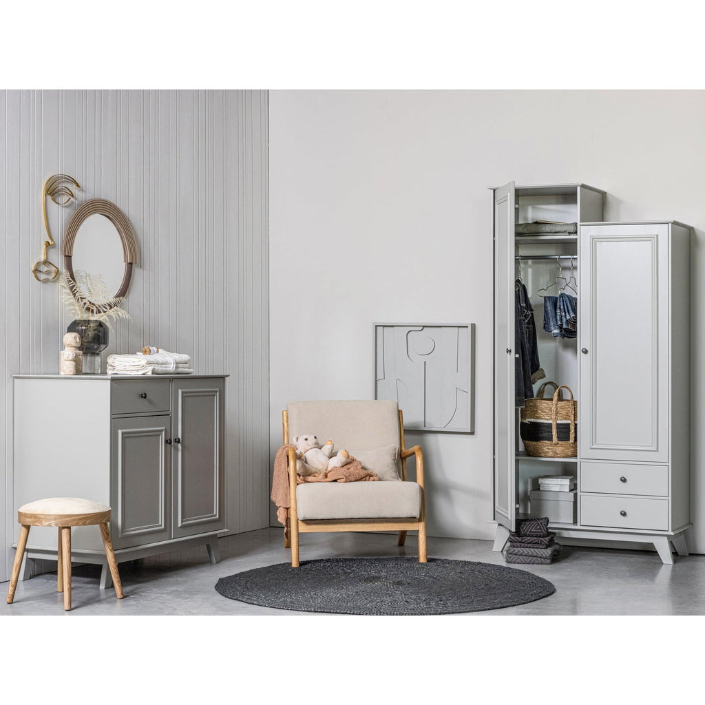 MARK FAUTEUIL TISSU TISSE NATUREL