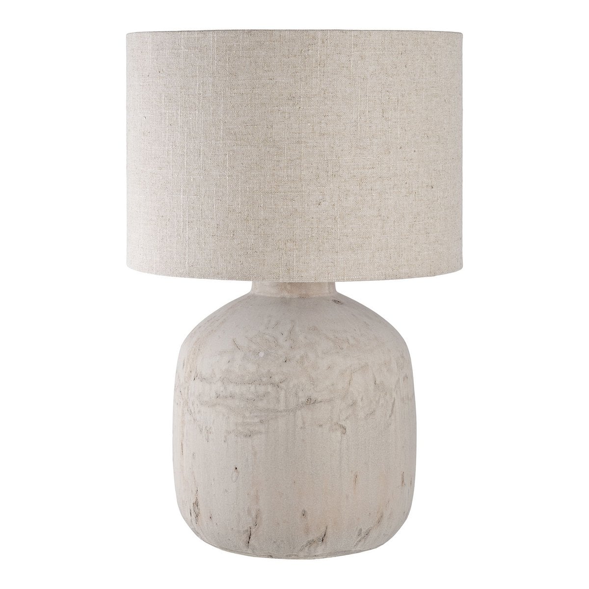 Lampe de Table Bilby - Céramique Marron Clair, Cordon 150 cm