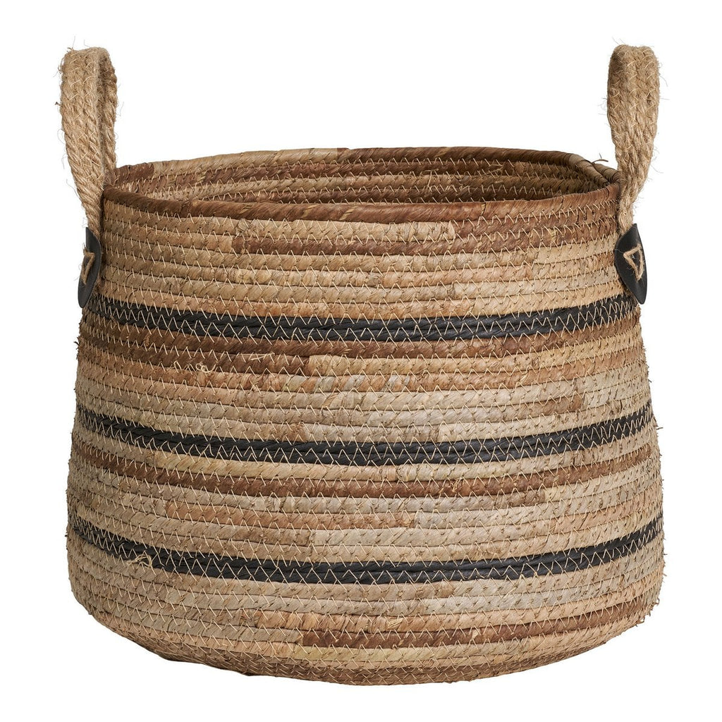 Paniers Erba en Feuille de Bananier Naturel - Lot de 2