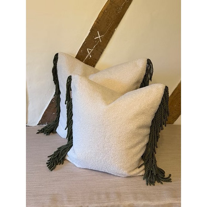 Coussin décoratif fait main Grace 60x60