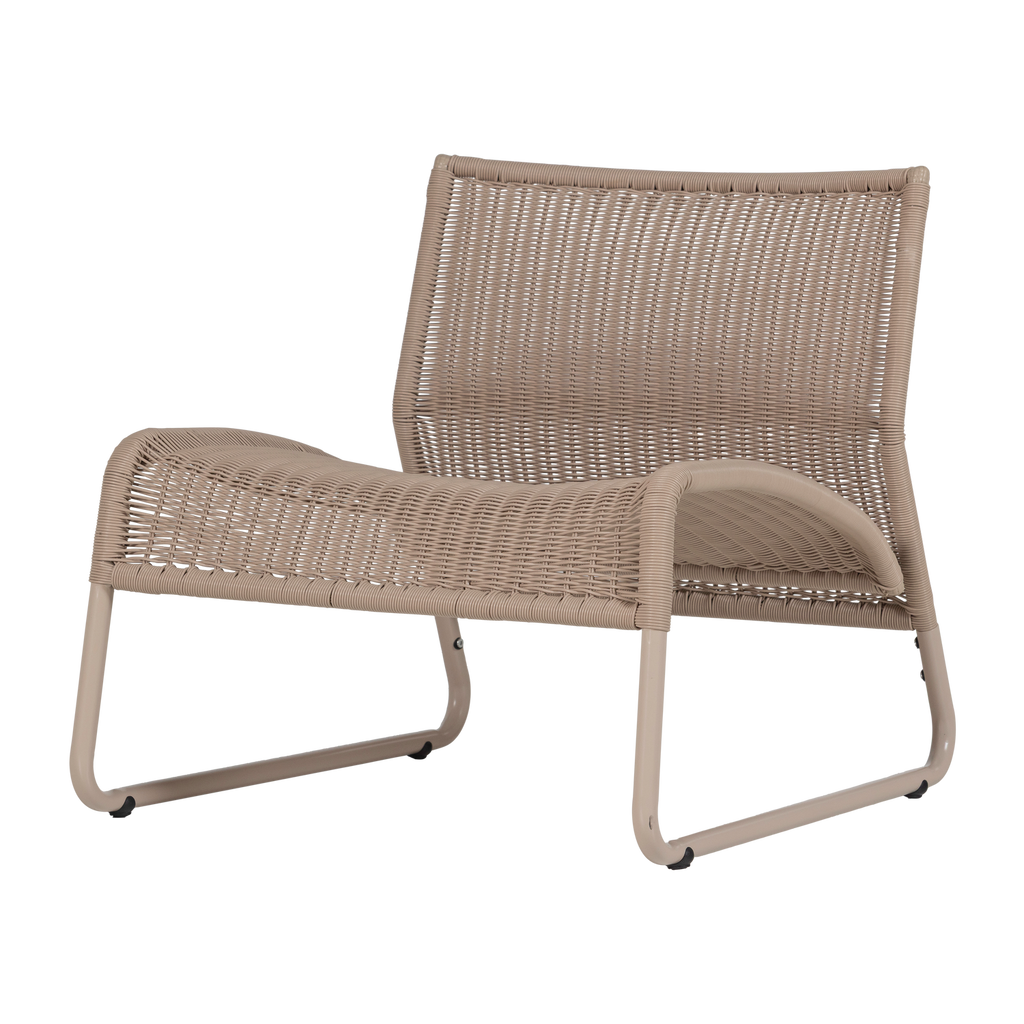 WEST LOUNGE FAUTEUIL DE JARDIN SABLE