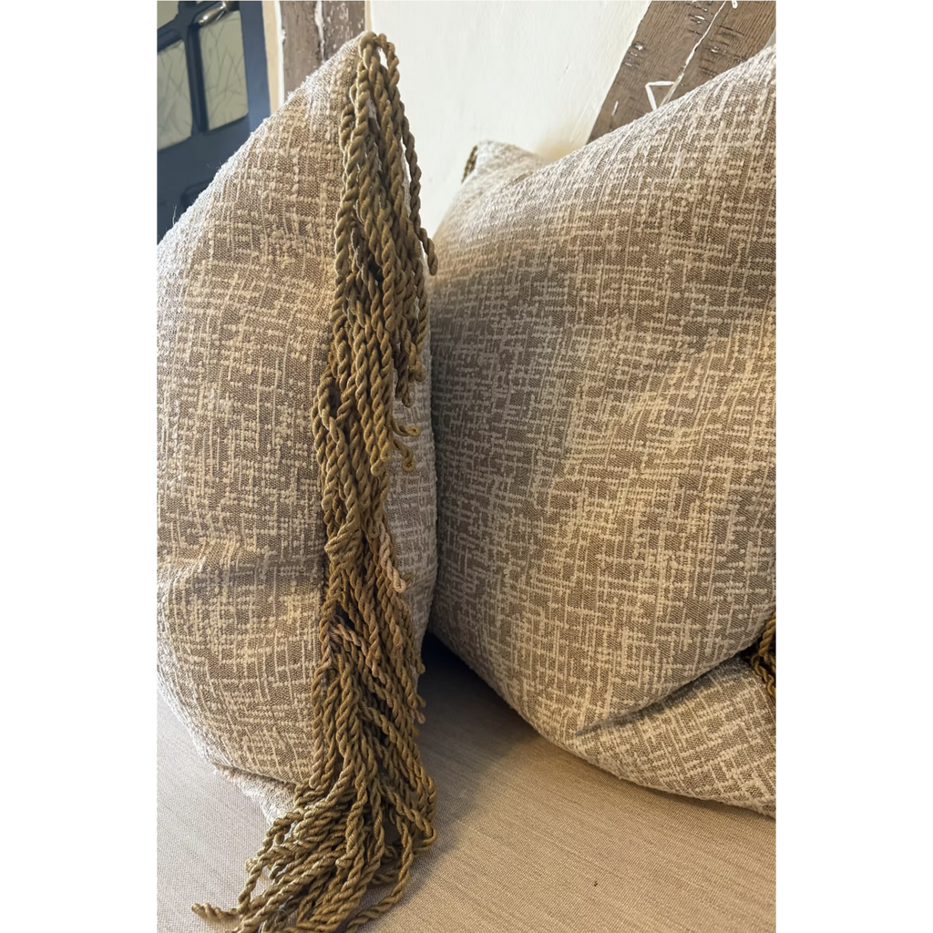 Coussin décoratif fait main Taylor 60x60