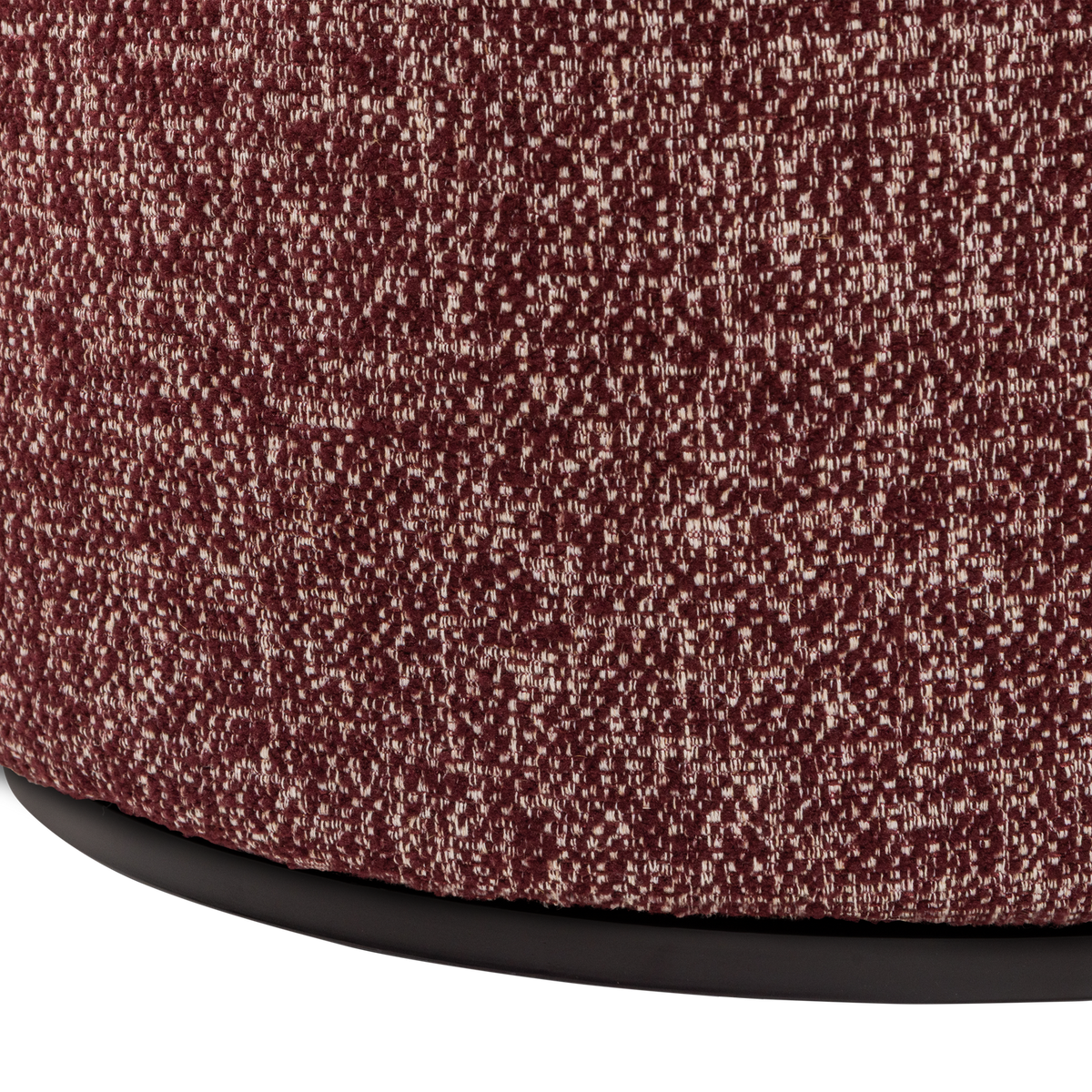 SERRA FAUTEUIL BORDEAUX ROUGE MELANGE