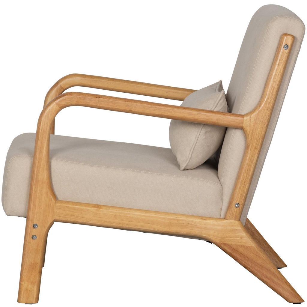 MARK FAUTEUIL TISSU TISSE NATUREL