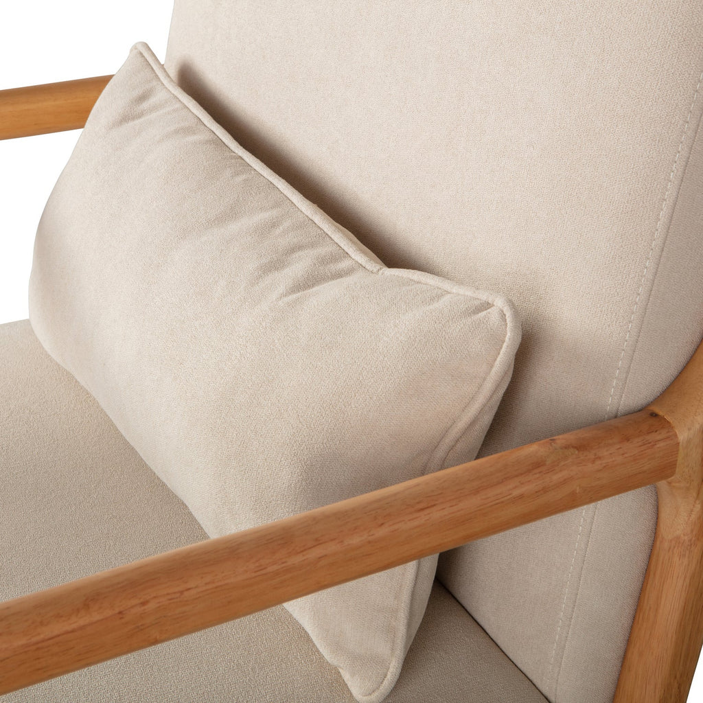 MARK FAUTEUIL TISSU TISSE NATUREL