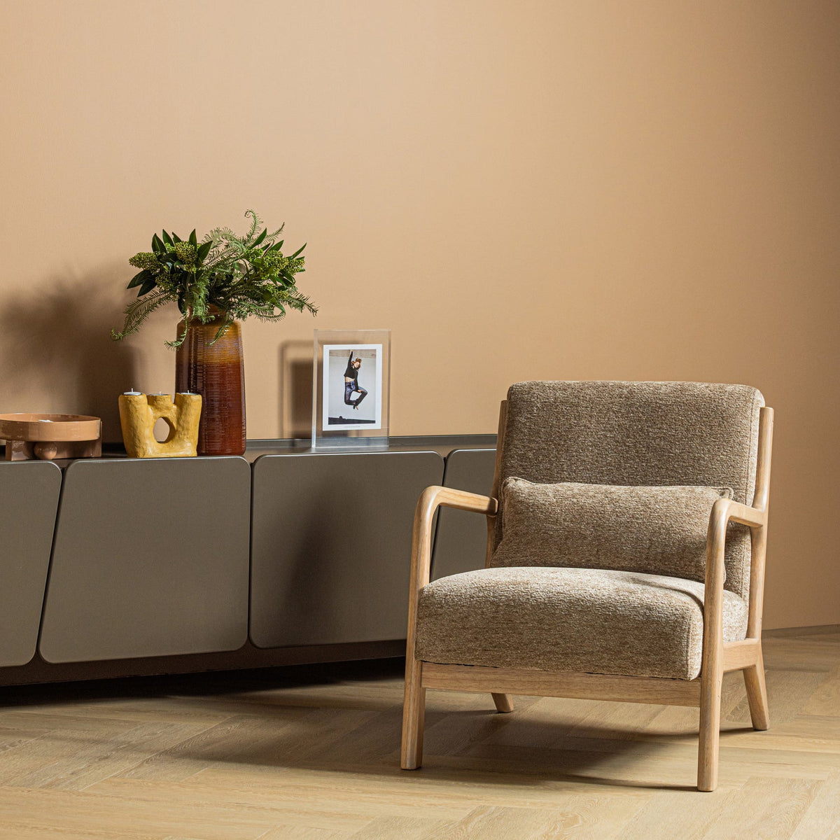 MARK FAUTEUIL CHENILLE SABLE