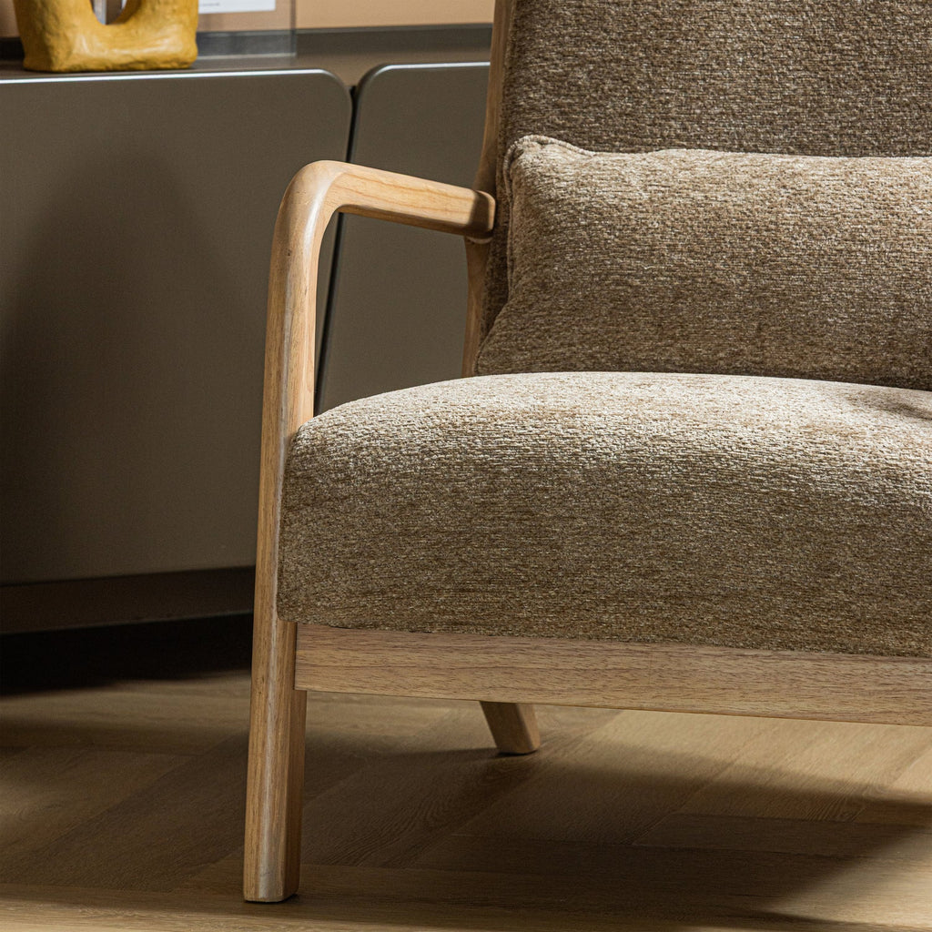 MARK FAUTEUIL CHENILLE SABLE