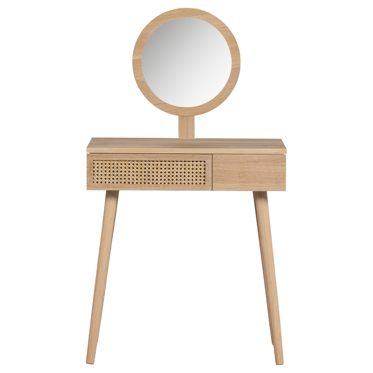 SOOF TABLE DE TOILETTE OU HALL EN BOIS NATUREL