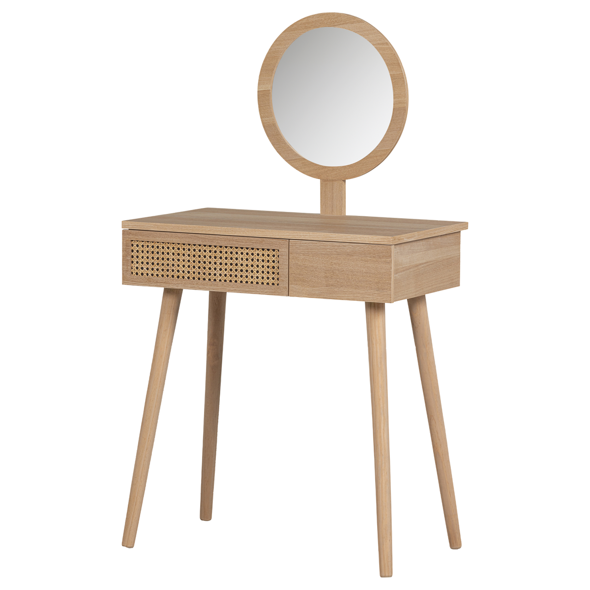 SOOF TABLE DE TOILETTE OU HALL EN BOIS NATUREL