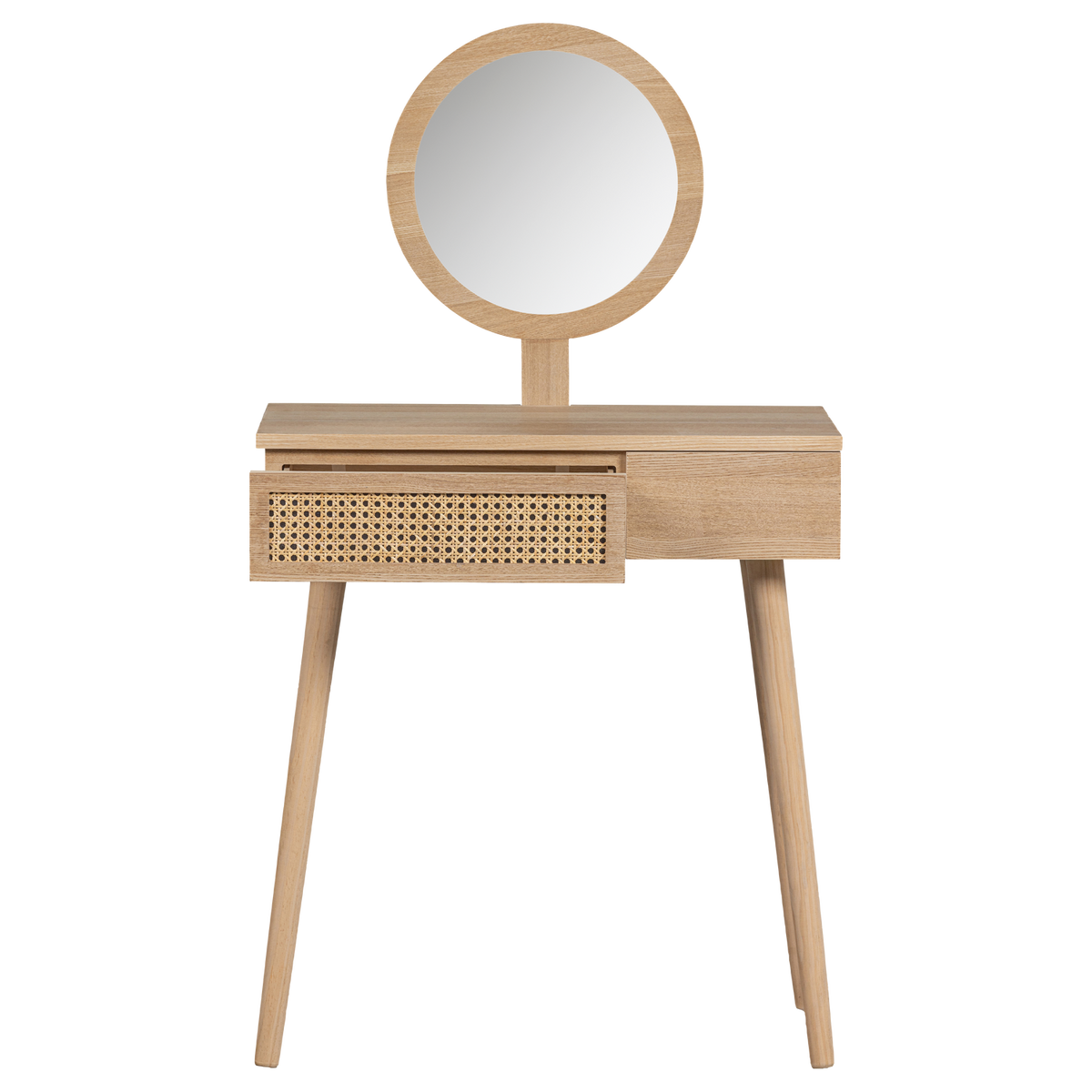 SOOF TABLE DE TOILETTE OU HALL EN BOIS NATUREL