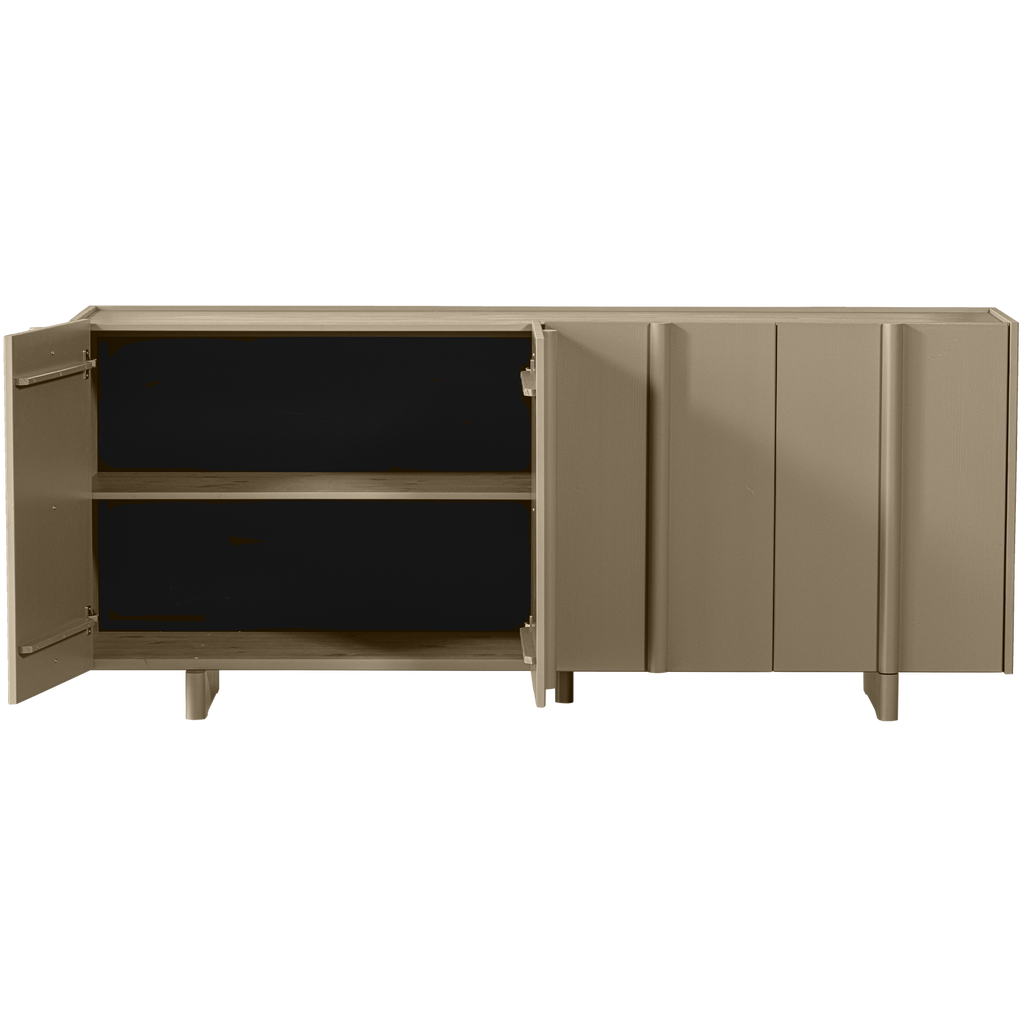 BASU BUFFET DE RANGEMENT PIN MUD [fsc]