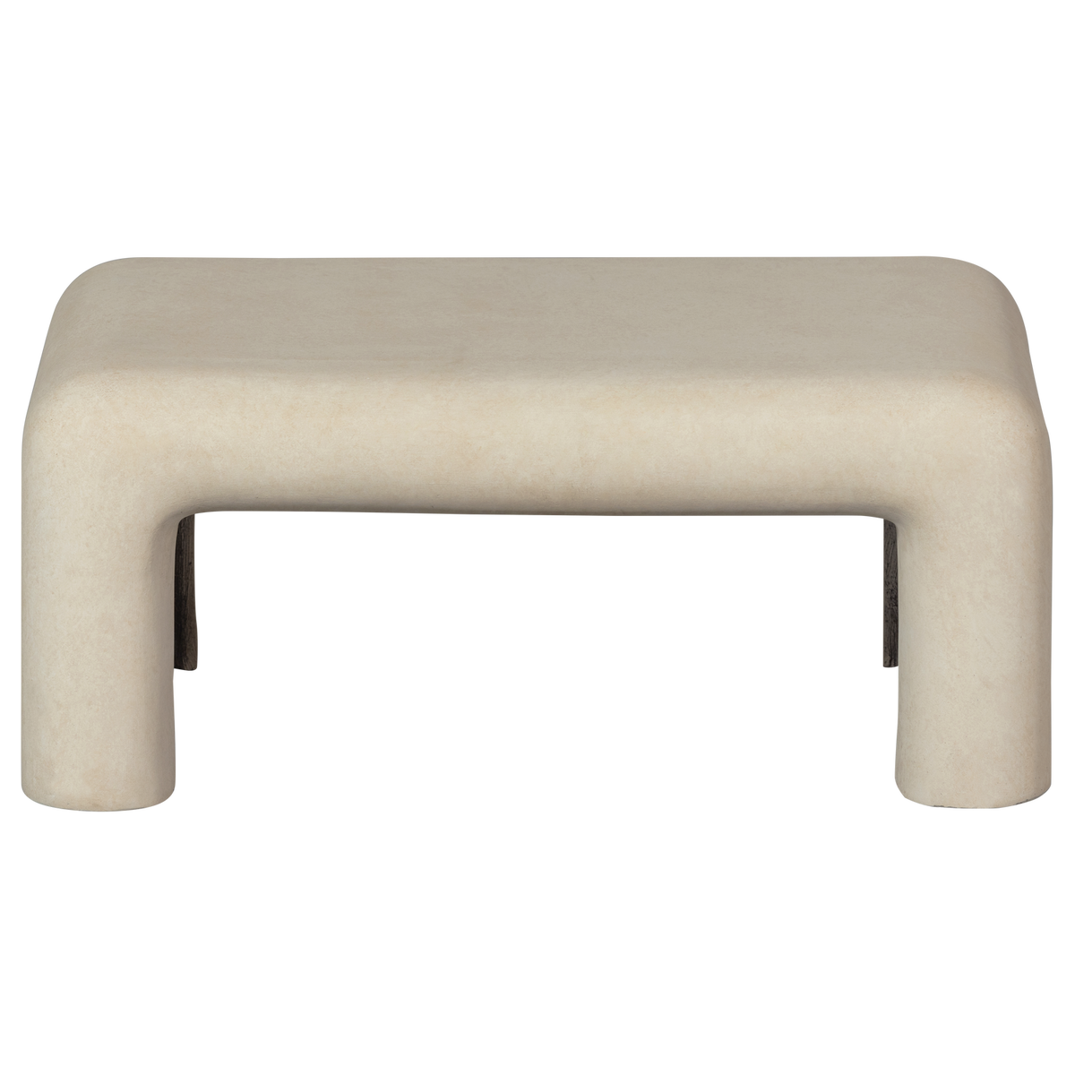 STANI TABLE BASSE ASPECT BETON NATUREL - SET DE 2