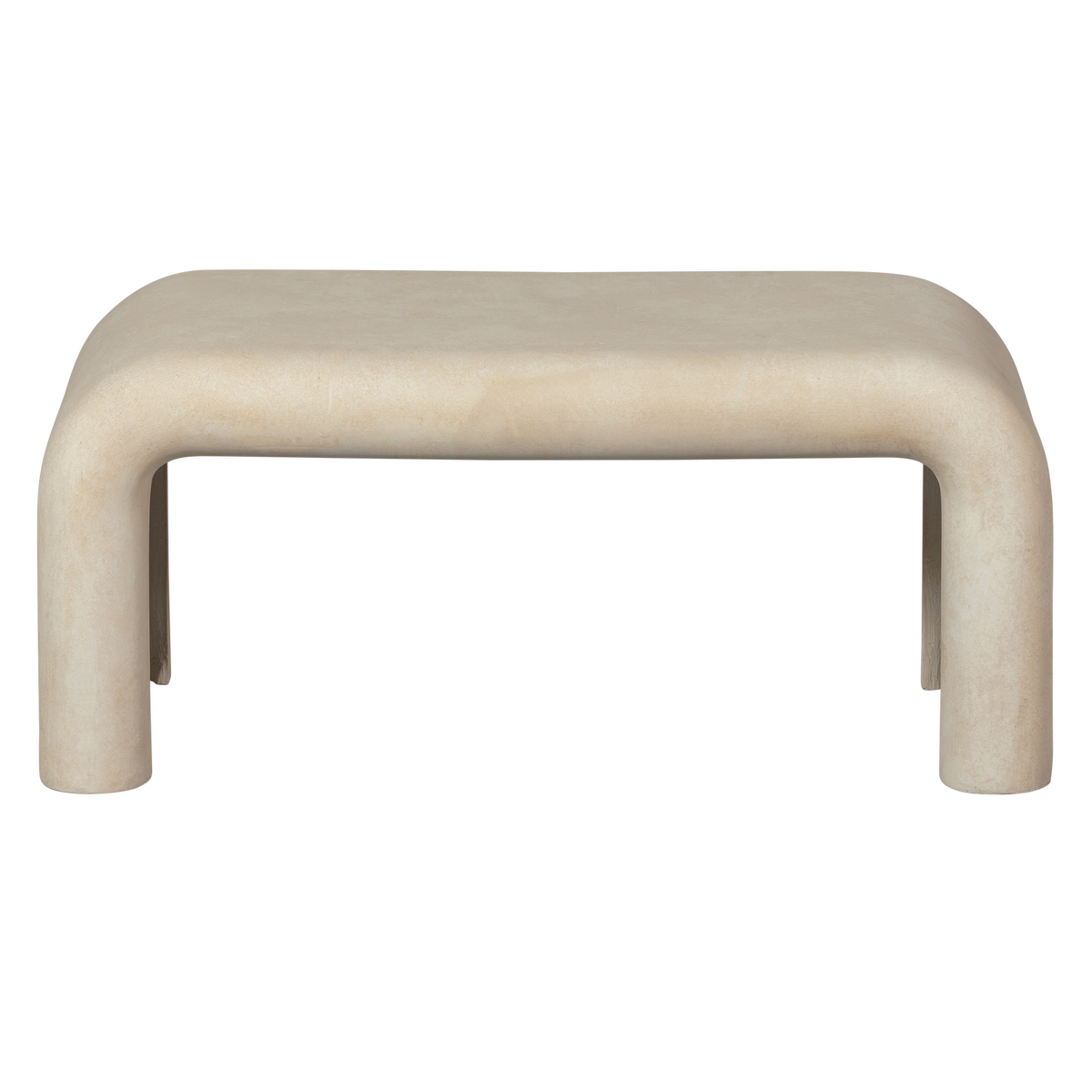 STANI TABLE BASSE ASPECT BETON NATUREL - SET DE 2