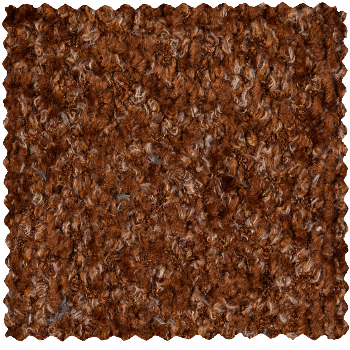 MOJO BASE POUF LAINEUX BRUN ROUILLE [fsc]