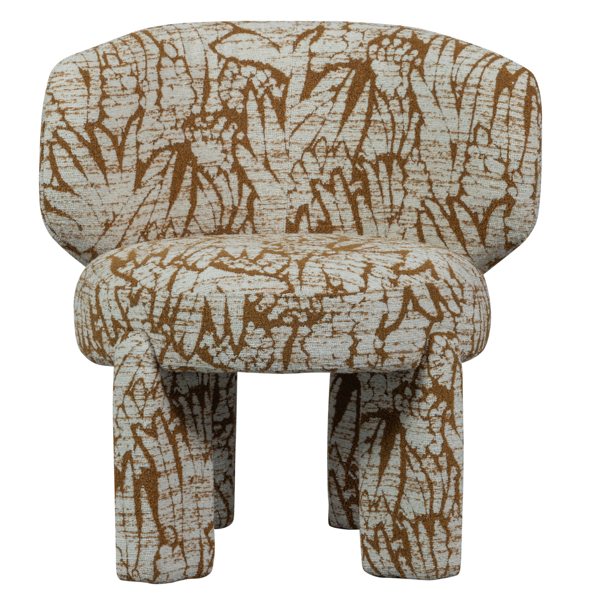 UPKE FAUTEUIL AVEC MOTIF NATUREL/BRUN