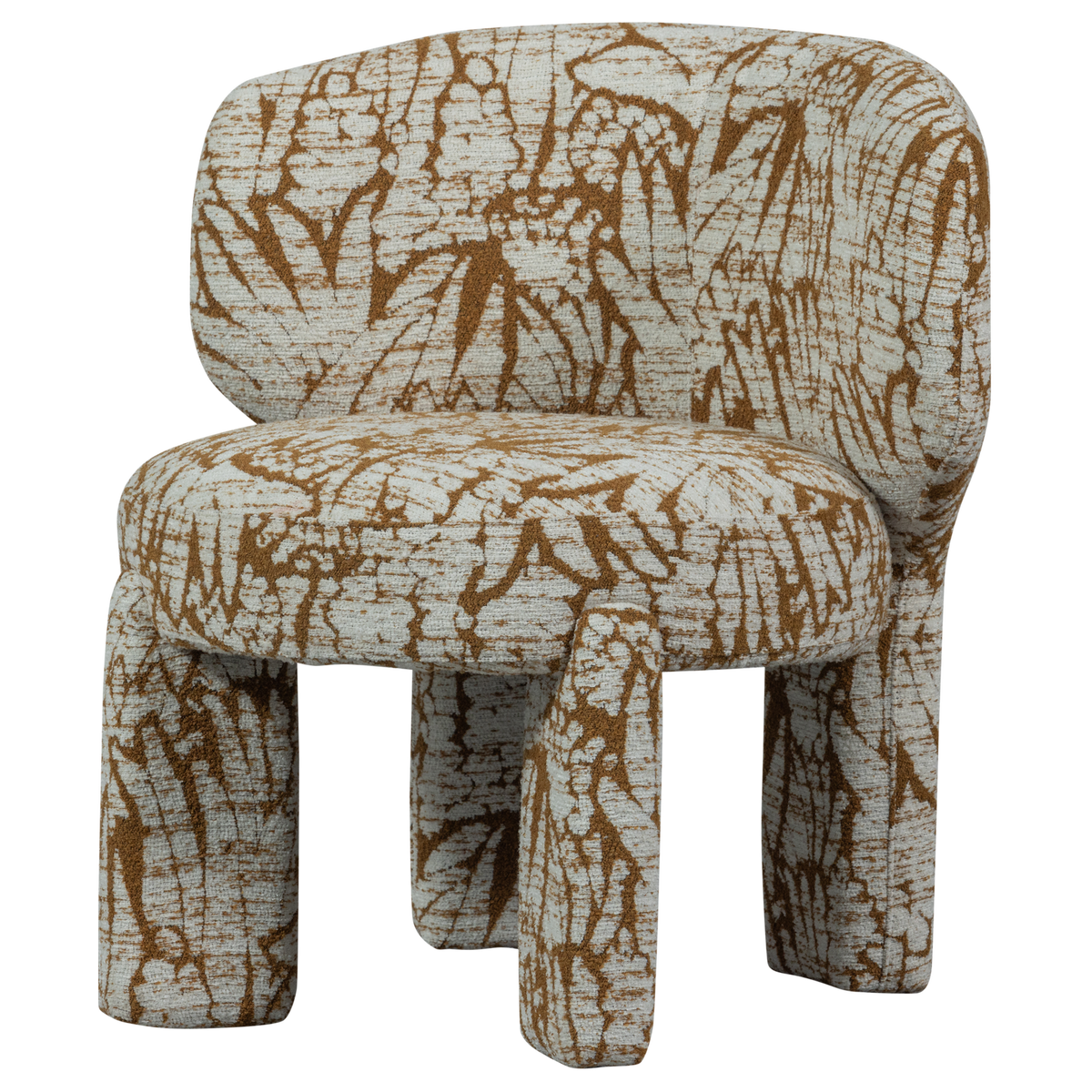 UPKE FAUTEUIL AVEC MOTIF NATUREL/BRUN