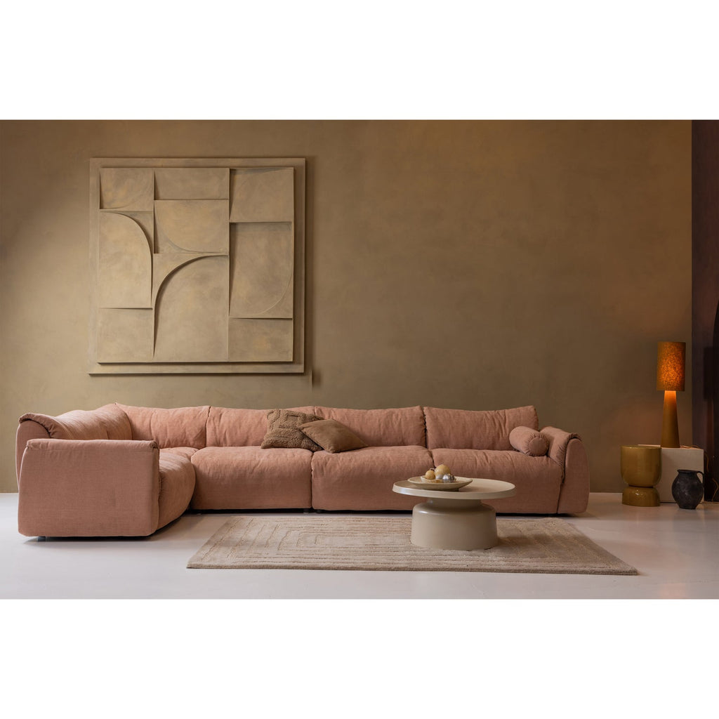 HEKLA TABLE D APPOINT METAL ORANGE