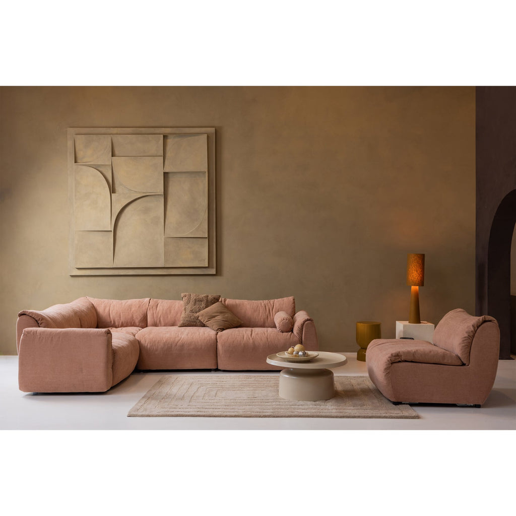 HEKLA TABLE D APPOINT METAL ORANGE