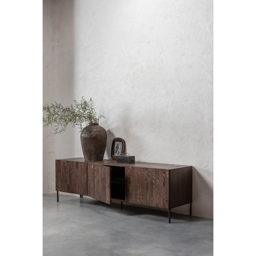 BONO GRAVURE MEUBLE TV CHENDRE BRUN [fsc]