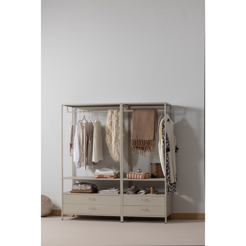 FERRIS OUVERT ARMOIRE 70 CM METAL SABLE