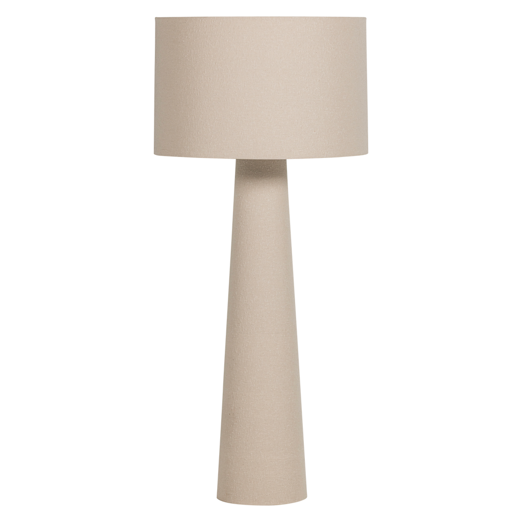 LOFT LAMPADAIRE XXL METAL/BOUCLE NATUREL 160XO70CM