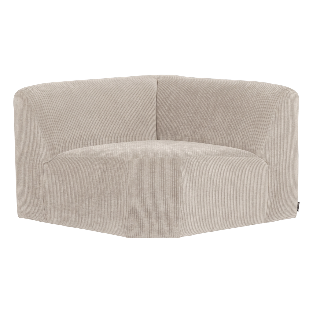 MOJO BASE ELEMENT DE COIN DROIT TISSU COTELE ECRU [fsc]