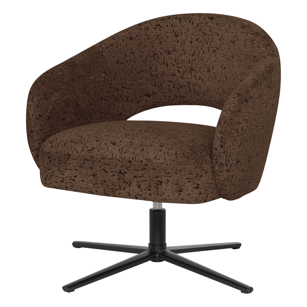 PICO FAUTEUIL VELOURS TEXTURE BRUN [fsc]