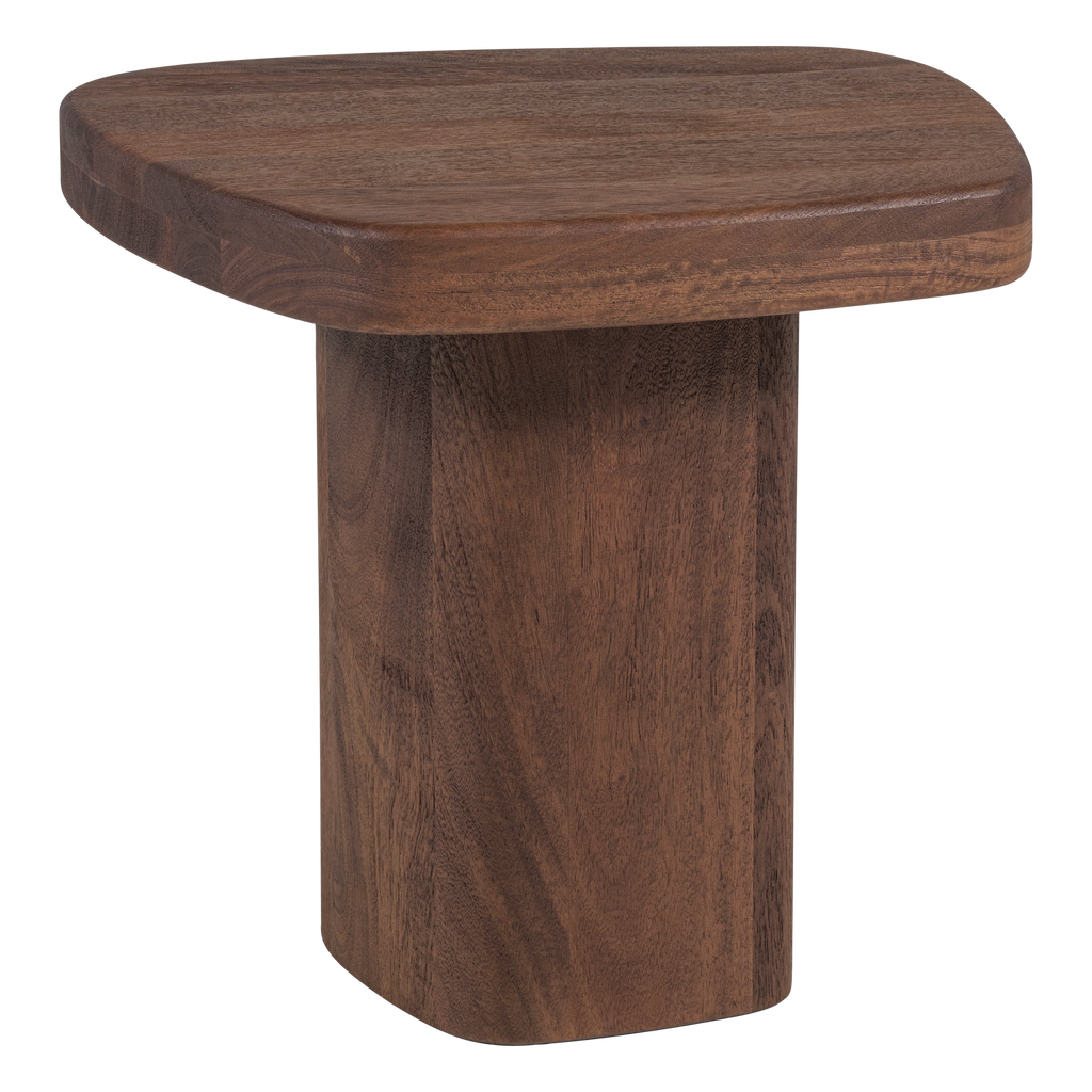 NODU TABLE D'APPOINT BOIS DE MANGO BRUN [fsc]