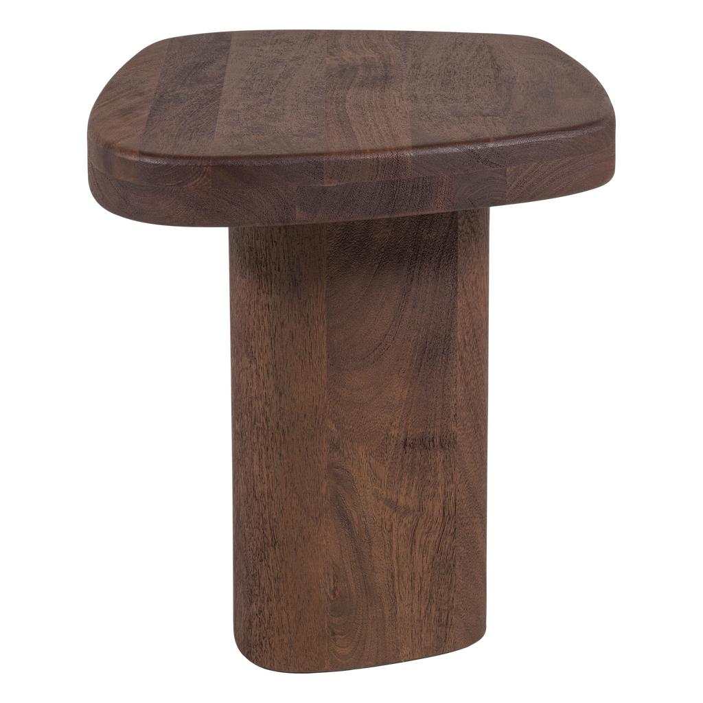 NODU TABLE D'APPOINT BOIS DE MANGO BRUN [fsc]