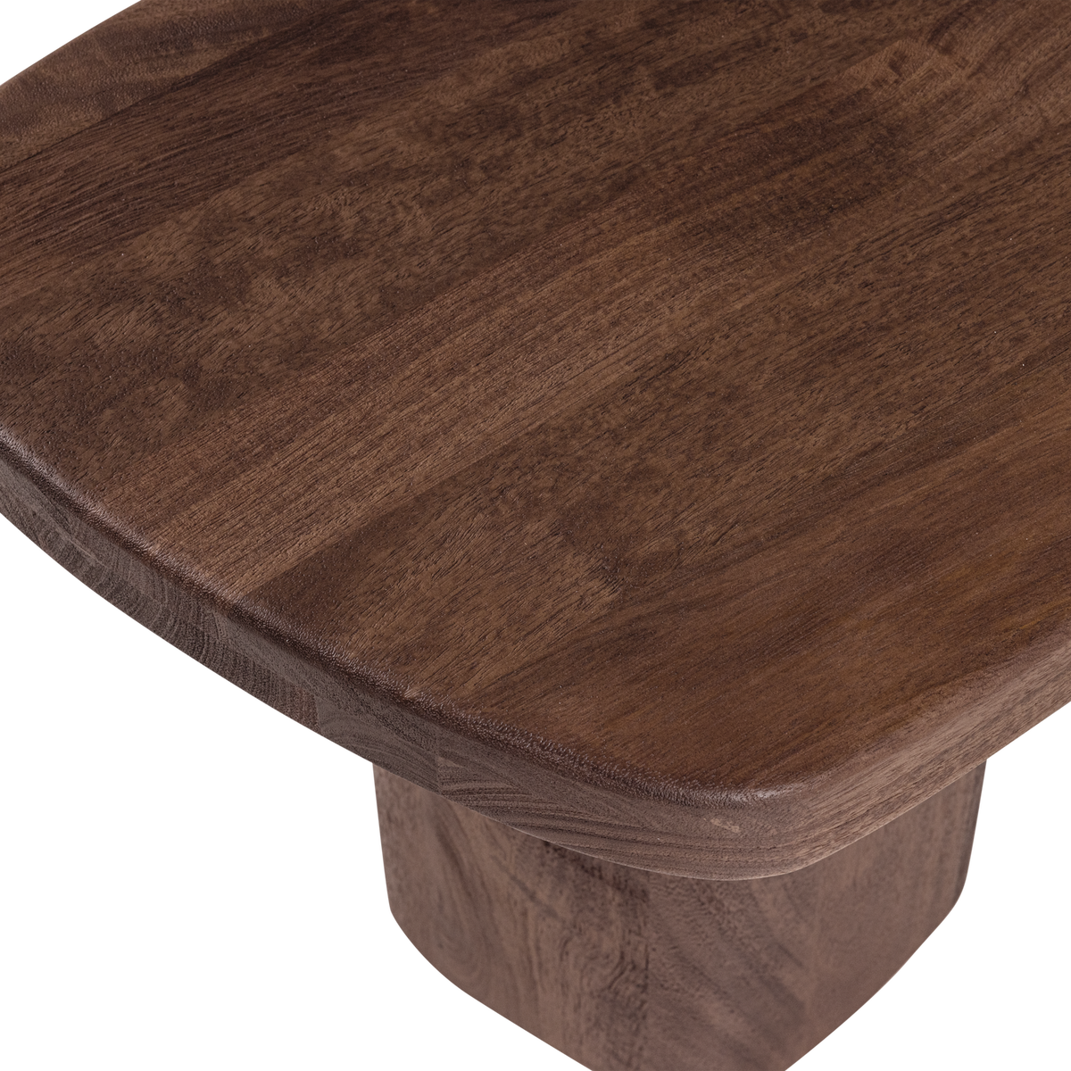 NODU TABLE D'APPOINT BOIS DE MANGO BRUN [fsc]