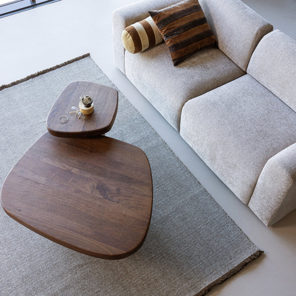 NODU TABLE DE BASSE BOIS DE MANGO BRUN [fsc]